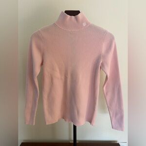 Ralph Lauren Pink Turtleneck Sweater